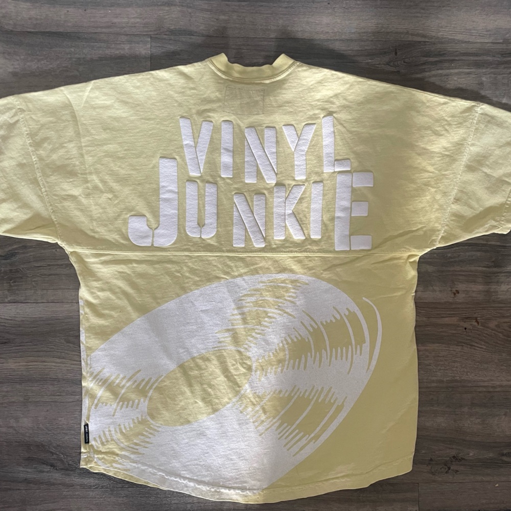VINYL JUNKIE SPIRIT JERSEY MENS SHIRT